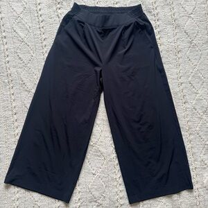 ATHLETA Brooklyn Wide Leg Pant, Size 4, Black